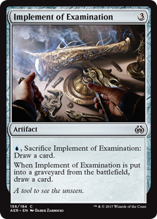 Aether Revolt: Implement of Examination