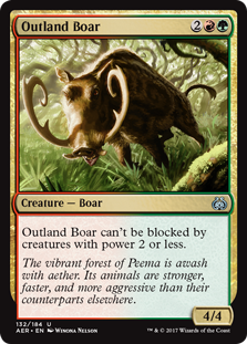 Aether Revolt: Outland Boar