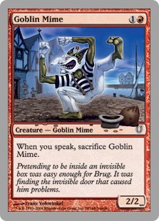 Unhinged: Goblin Mime